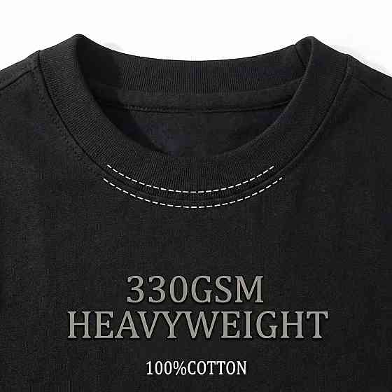 Футболка чоловіча з принтом аніме Аніме Вампір Хунтер Д оверсайз (S/M/L) Черний Дніпро