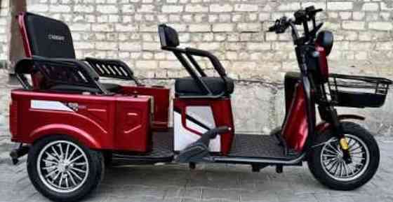 Електротрайк Crosser TR-5 (Мотор 800W 72V 20Ah) Колеса 10 - Червоний. Харьков