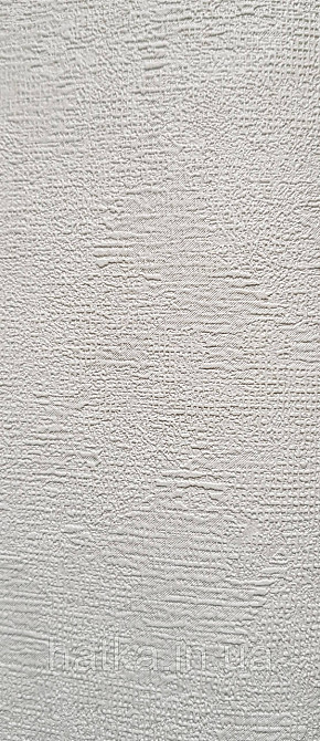 Шпалери вінілові на флізеліні NOVA метрові під штукатурку структурні однотонні білі Київ - фото 2