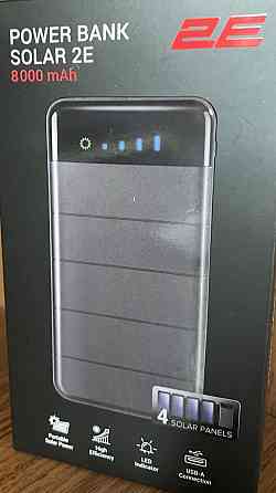 Павербанк PowerBank 2E Solar 8000mAh. Київ