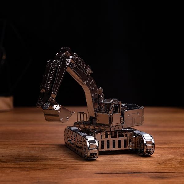 Колекційна модель-конструктор Metal Time Tireless Digger Екскаватор механічний (MT043) Харків - фото 4