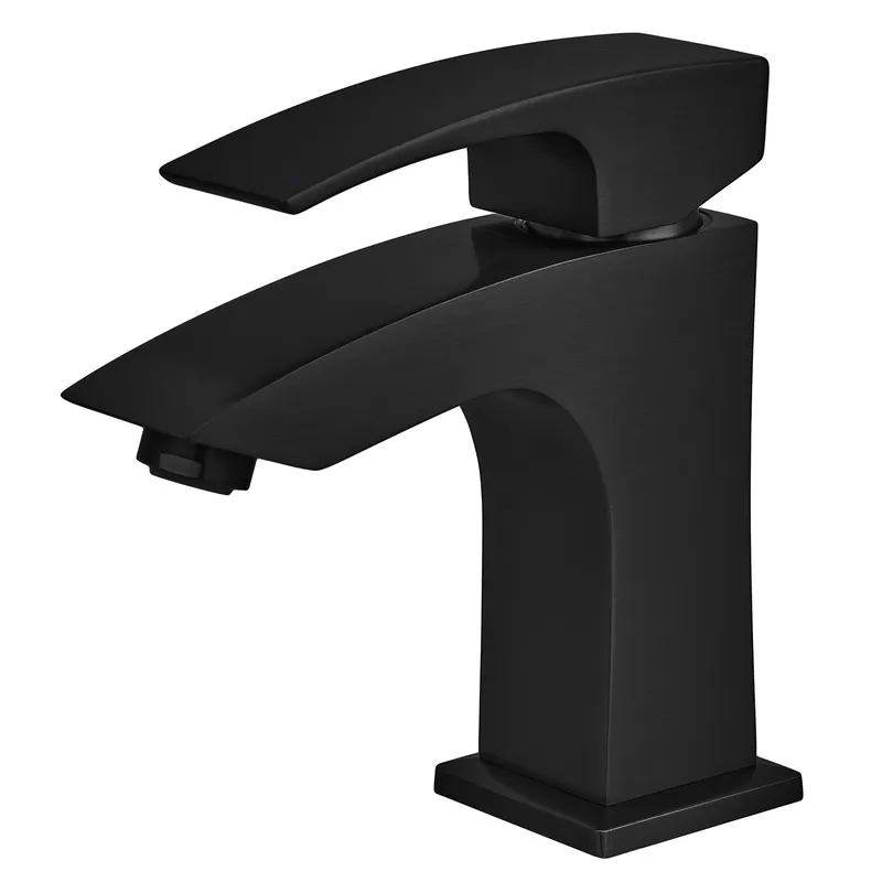 Черный смеситель для умывальника Koer KB-10007-05 (KR3439) Харьков - изображение 1