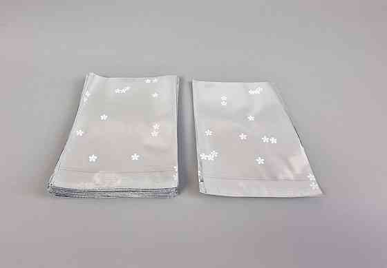 Пакет с рисунком для упаковки подарков   (10*15) №411 (3) фольгированный 