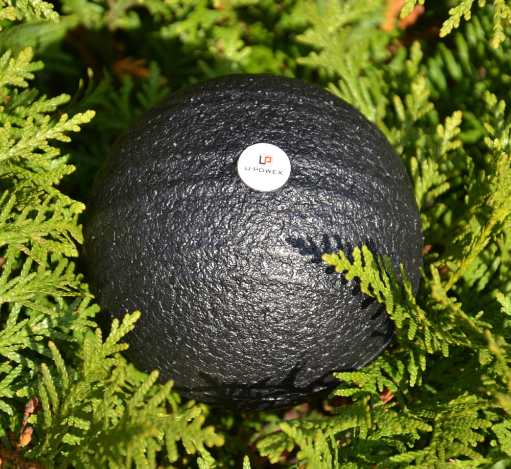 Масажний м'яч U-POWEX Epp foam ball (d10.) Black Луцк - изображение 8