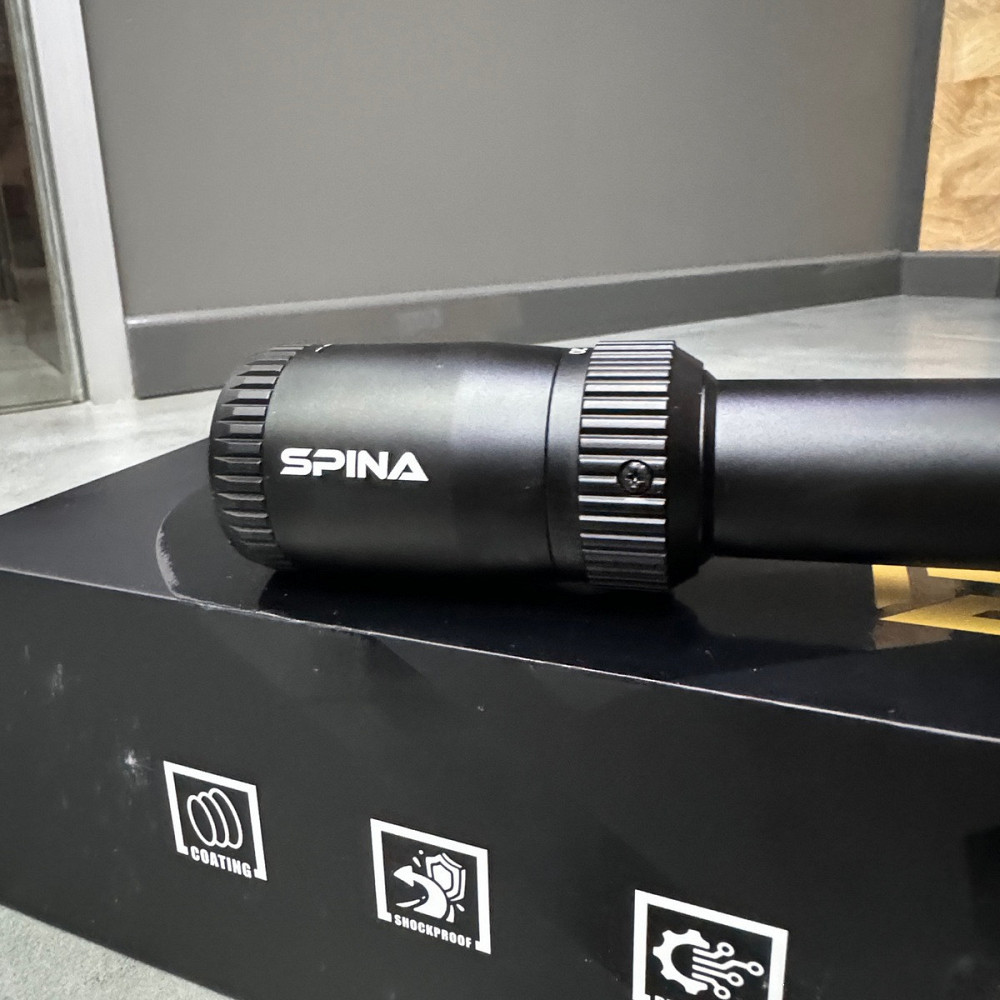 Оптический прицел Spina Optics SCOL-7, 2.5-20x50 SF IR, с креплением (кольца), подсветка Solmir Киев - изображение 4