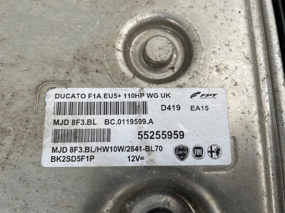 Блок керування двигуном комплект Fiat Ducato 2.3 MJTD 2006-2014 (55255959) Ковель - фото 2