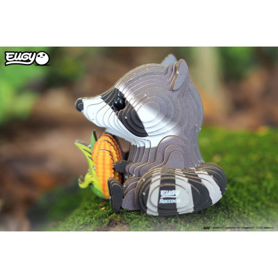 Пазл Eugy 3D Зоопарк Єнот (XEG-103) Вінниця - фото 6