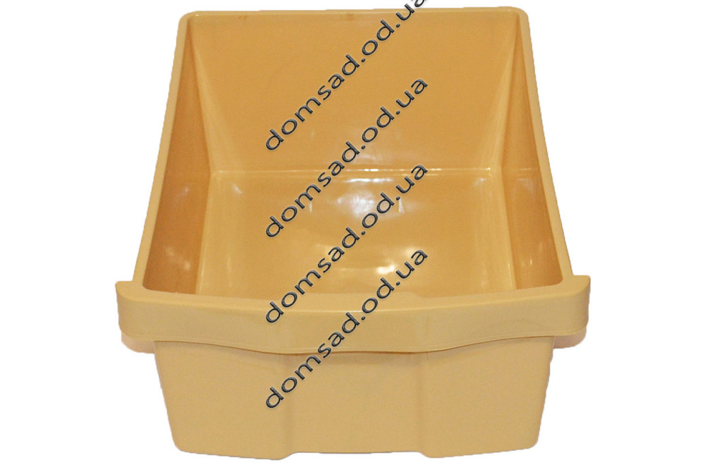 Комод пластиковый Жасмин жёлтый 1 ящик 48х38х24 Одесса - изображение 3