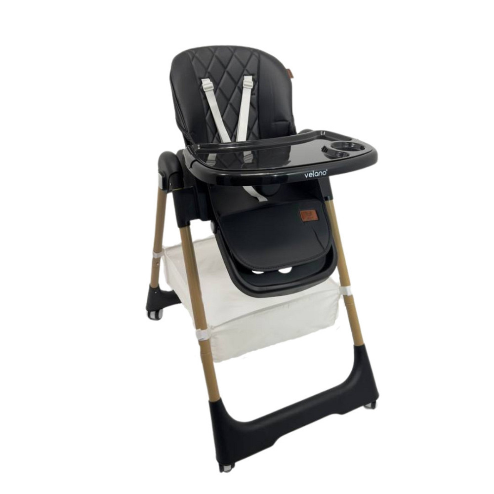 Стілець для годування дитини VELANO Nexi, black Київ - фото 1