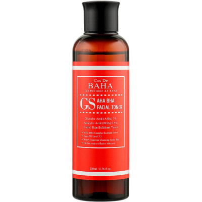 Тонік для обличчя Cos De BAHA AHA/BHA GS Toner 200 мл (8809240318249) Вінниця - фото 1