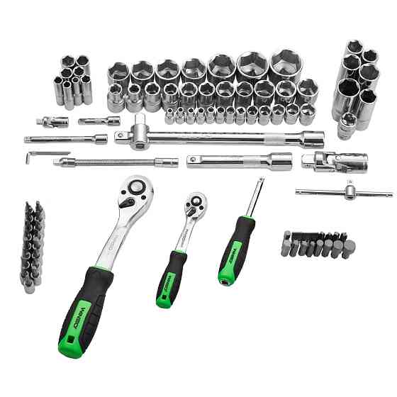 Професійний набір інструментів в кейсі Winso Pro 1/2", 1/4" 72 T, CR-V, 94од. Львів