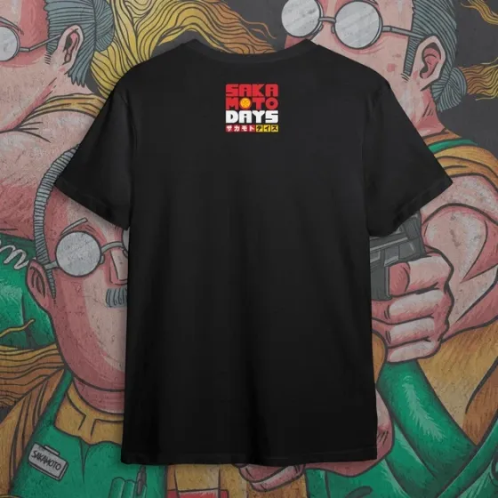 Футболка чоловіча з  принтом Дни Сакамото #4 Розмір 48 Anime0920 Дніпро
