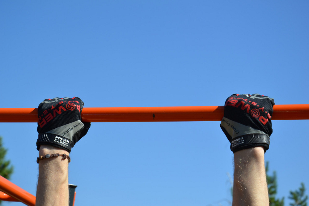 Рукавички для кросфіту з довгим пальцем Power System PS-2860 Cross Power Black/Red XL Каменское - изображение 10