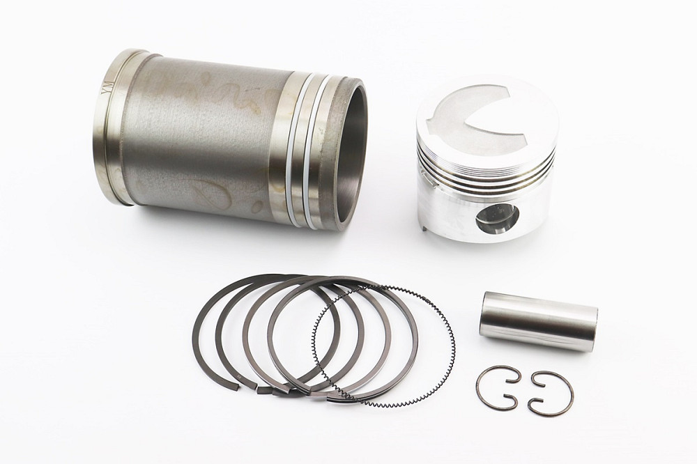 Поршнева R190N к-кт, поршень 90mm STD (форкамера "Підкова") +гільза +манжети Бершадь - фото 1