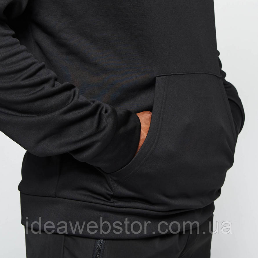 Толстовка чоловіча з капюшоном Leone Logo Black чорна спортивна кофта худі для тренувань фітнесу та повсякденного носіння S Київ - фото 10