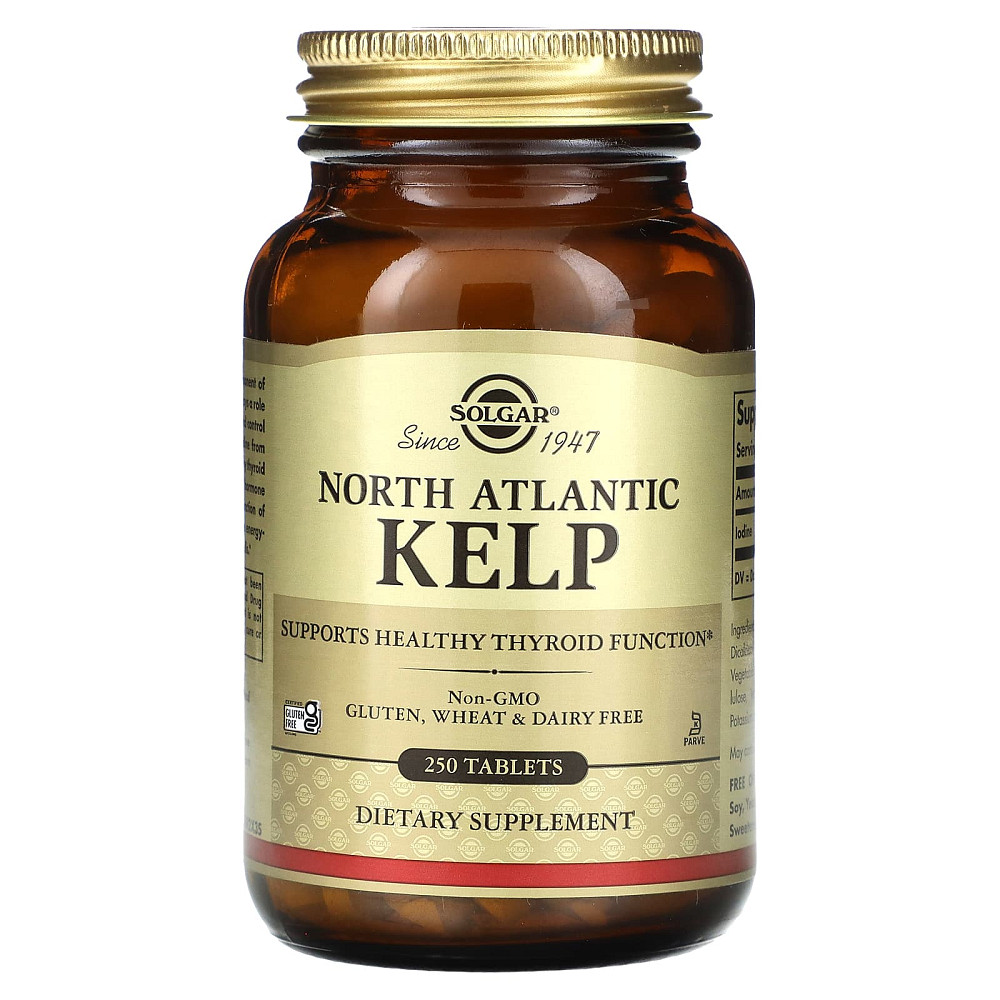 Келп (Ламінарія Kelp) 200 мкг 250 таблеток Київ - фото 1