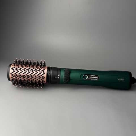 Фен-щітка для волосся Hot Air Styler VGR V-498, професійна модель з насадками для укладання та об'єму Одеса - фото 9