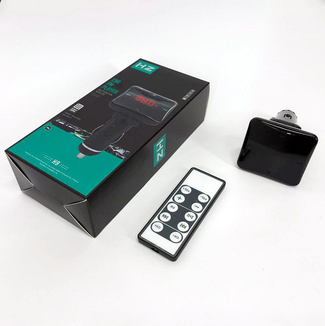 Fm модулятор автомобильный премиум класса HZ, Bluetooth FM адаптер для автомагнитолы CP-27 Львов - изображение 7