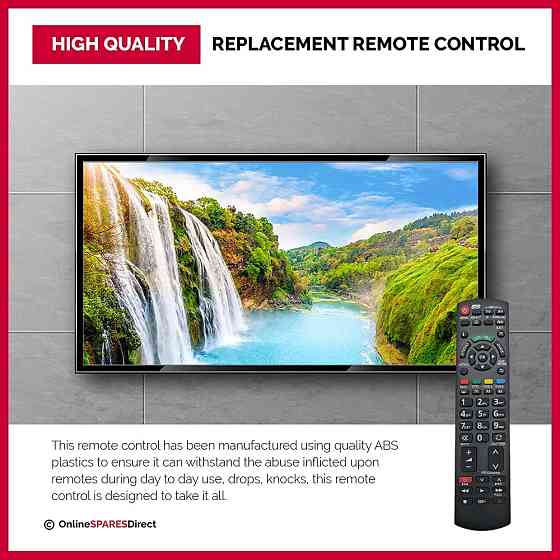 Пульт N2QAYB000752 для телевізорів Panasonic Smart LED TV серій Viera та інших UHD/FHD лінійок Луцьк