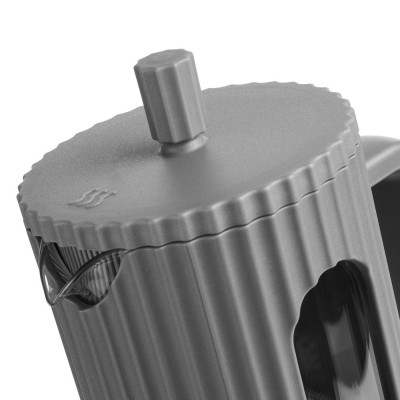 Френч-прес Resto Keid бамбук 1000 мл графіт (90535) Вінниця - фото 2