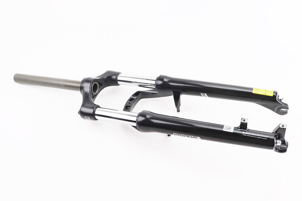 Вилка 26" амортизаційна, без різьби 1-1/8" (28,6мм), шток 240мм, з ходом 100мм, V/Disk-brake, Preload, алюмінієва, чорна XCM 30 Київ - фото 2