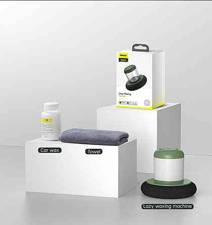 Пристрій для полірування автомобіля Baseus Lazy Waxing Machine Black Киев