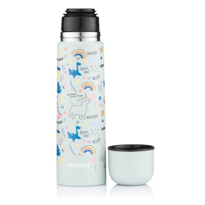 Термос Ardesto Magic 500мл, нержавіюча сталь, сірий (AR2650KMA) Вінниця - фото 3