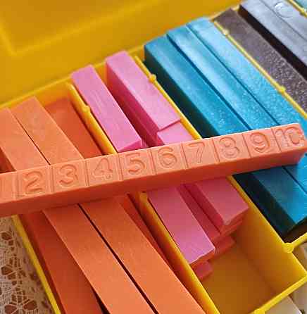 Обучающая развивающая игра палочки Кюизенера. Харьков