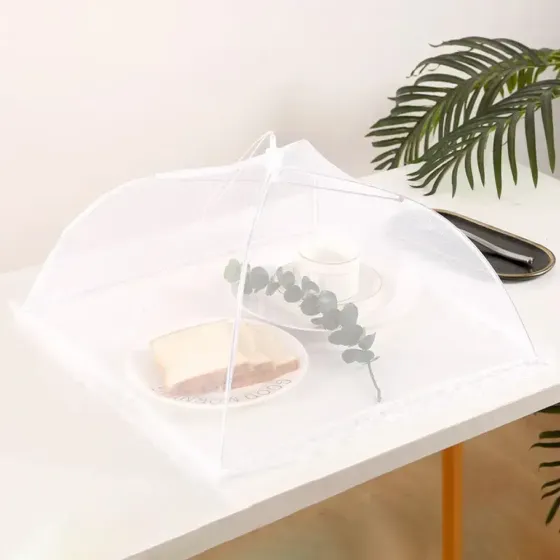 Антимоскитный зонтик-колпак для продуктов / Антимоскитный сетка зонтик на стол, 48х26см Коломия