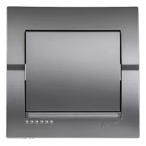 DERIY Вимикач темно-сірий металік Lezard Харків - фото 2