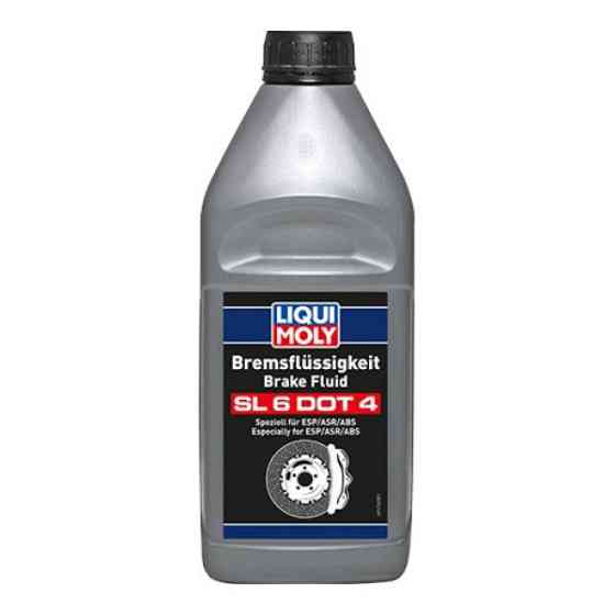 Гальмівна рідина Liqui Moly Bremsflussigkeit SL6 DOT 4 1л Львів