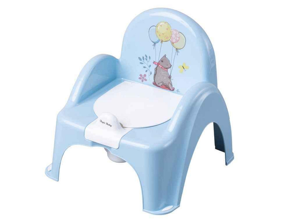 Горшок детский светло-голубой кресло Лесная сказка (FF-007-108, light blue) ТМ TEGA Киев - изображение 1