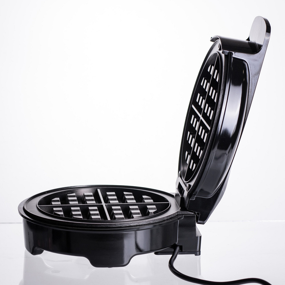 Вафельниця для бельгійських вафель з антипригарним покриттям і LED-індикатором 1000 Вт кругла Sokany SK-519 Коломия - фото 9