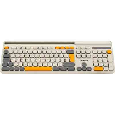 Клавиатура Canyon HKB-W03 Wireless UA Beige (CNS-HKBW03BG) Винница