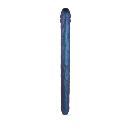 Фалоімітатор подвійний Strap-On-Me DOUBLE DONG REALISTIC DILDO - SNAKY METALLIC COLOR Львов