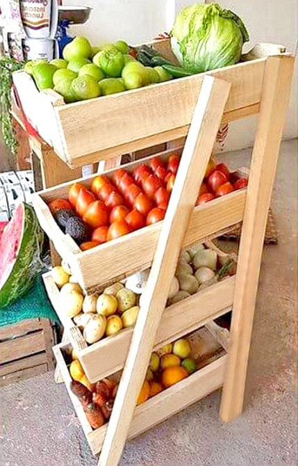 Стелаж для овочів і фруктів "Бускус" бланже Миколаїв - фото 1