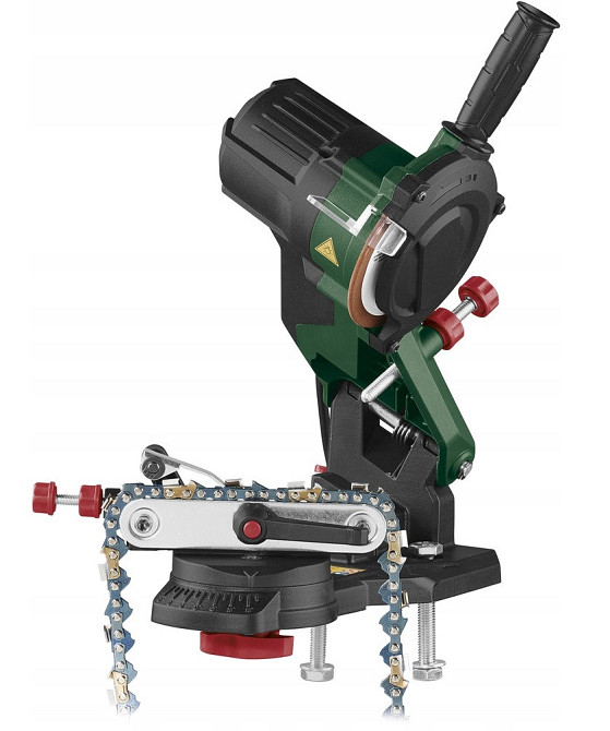 Верстат для заточування всіх видів ланцюгів та пилок 85W 5000 об/хв з підсвічуванням Parkside (PSG 85 C2) Нововолинськ - фото 2