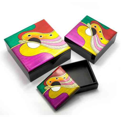 Шкатулки в'єтнамські дерево набір 3 шт. Київ