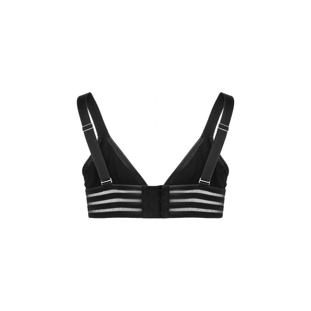 Бюстгалтер с полосками F157 Noir Handmade L Sex Aura Киев - изображение 6