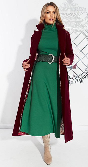 Теплое платье джерси (42) Киев - изображение 2