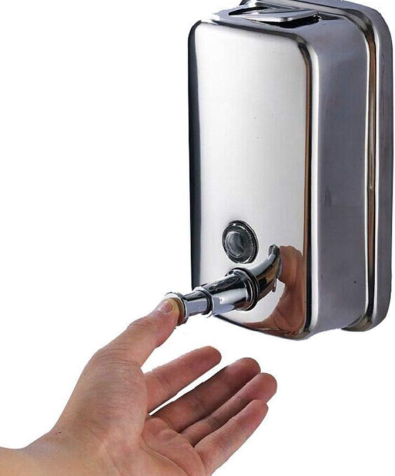 Настінний дозатор для рідкого мила 500 мл 25400 Луцьк - фото 1