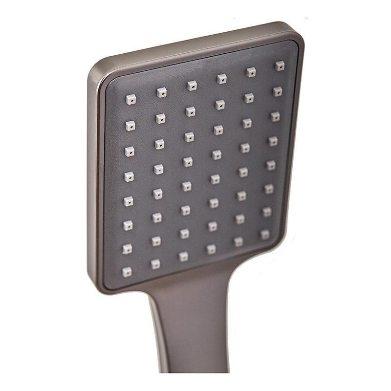 Смеситель для ванны HAIBA ALEX 009 euro GRAPHITE короткий Харьков - изображение 3