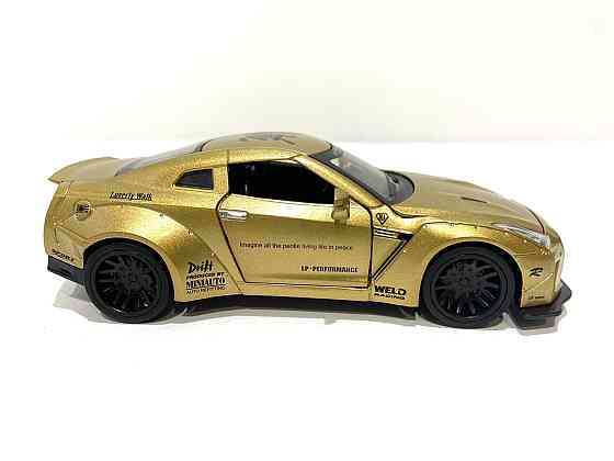 Машинка TK Union Nissan GTR "Auto Expert" металева, світло, звук, інерційна 38071 помаранчева Чернігів