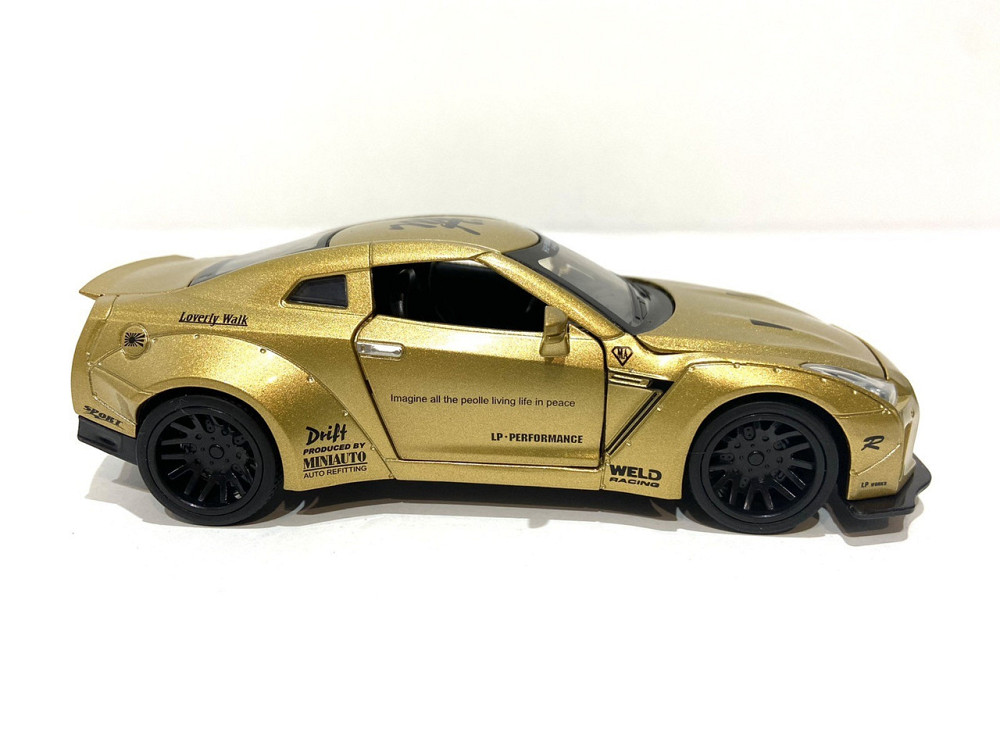 Машинка TK Union Nissan GTR "Auto Expert" металева, світло, звук, інерційна 38071 помаранчева Чернигов - изображение 2