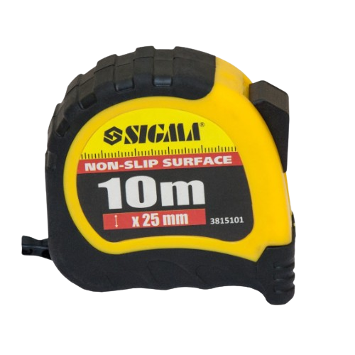 Рулетка 10м*25мм Shiftlock SIGMA Житомир