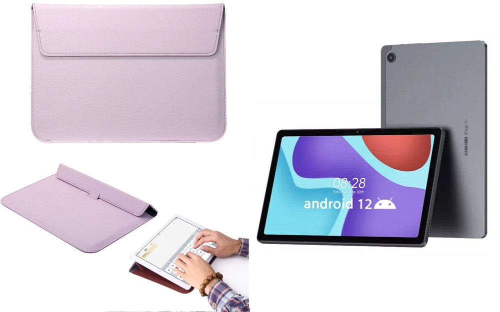 Чохол-конверт VitoCase для ALLDOCUBE iPlay 50, iPlay 50 Pro, з функцією підставки для планшета Фіолетовий Київ - фото 1