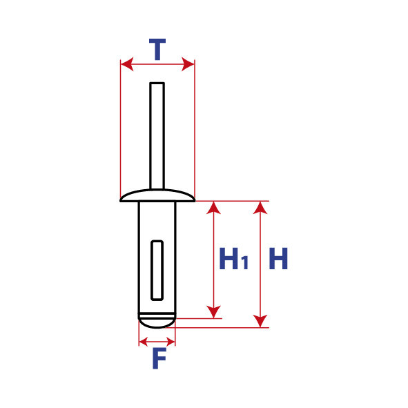 Заклепка кузова 5x17 GM VW 20432975, 17585357701C, N804343S, 65038020432975, 17585357701C, N804343S 25014 Київ - фото 2