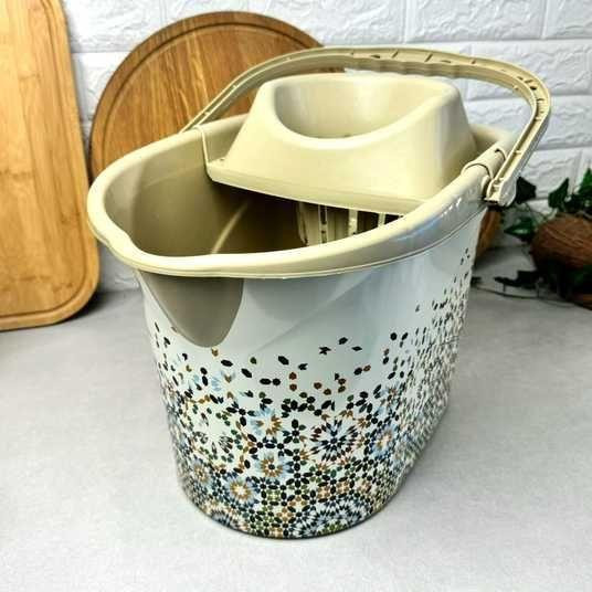 Відро МОП з віджимом 13л Мозаїка "ELIF" Харків - фото 2