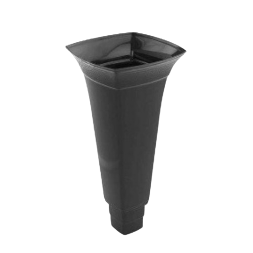 Корпус вази для квітів 39см графіт Ламела Житомир - фото 1