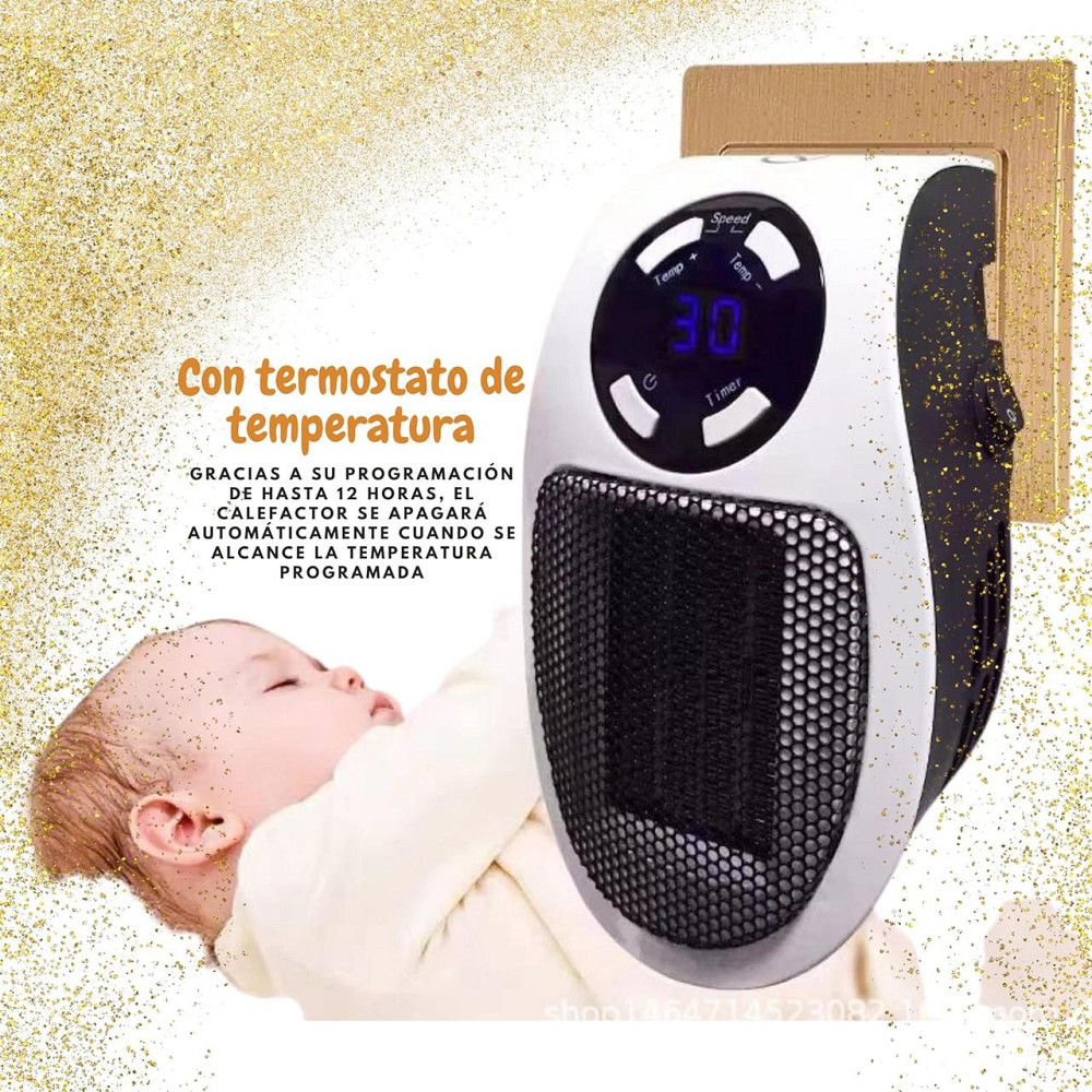 Портативный керамический обогреватель Walzita 400 Вт Днепр - изображение 9